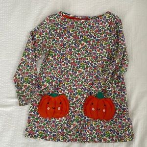 Mini Boden Pumpkin Tunic, size 4-5Y